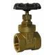 1/2" BRASS GATE VALVE