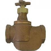 2" BRASS STRAIGHT VALVE