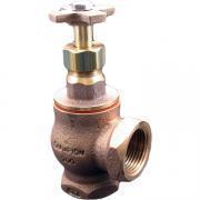 1 1/2" BRASS ANGLE VALVE LF