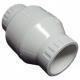 1 1/4" PVC SPRING FLAPPER CHECK VALVE SLIP