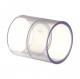 2" SCH 40   CLEAR COUPLING
