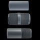3" X 10" PVC NIPPLE SCH80
