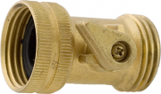 BRASS 3/4" HOSE SHUTOFF