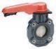 8" BUTTERFLY VALVE LEVER HANDLE PVC/EPDM